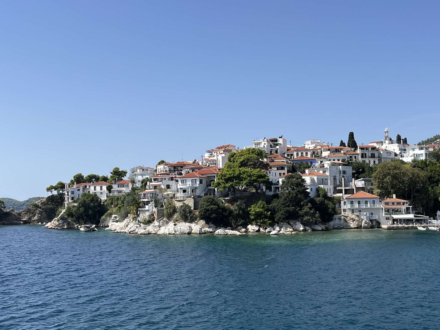 Skiathos Island in the Greek Islands. One of the Mama Mia filming locations