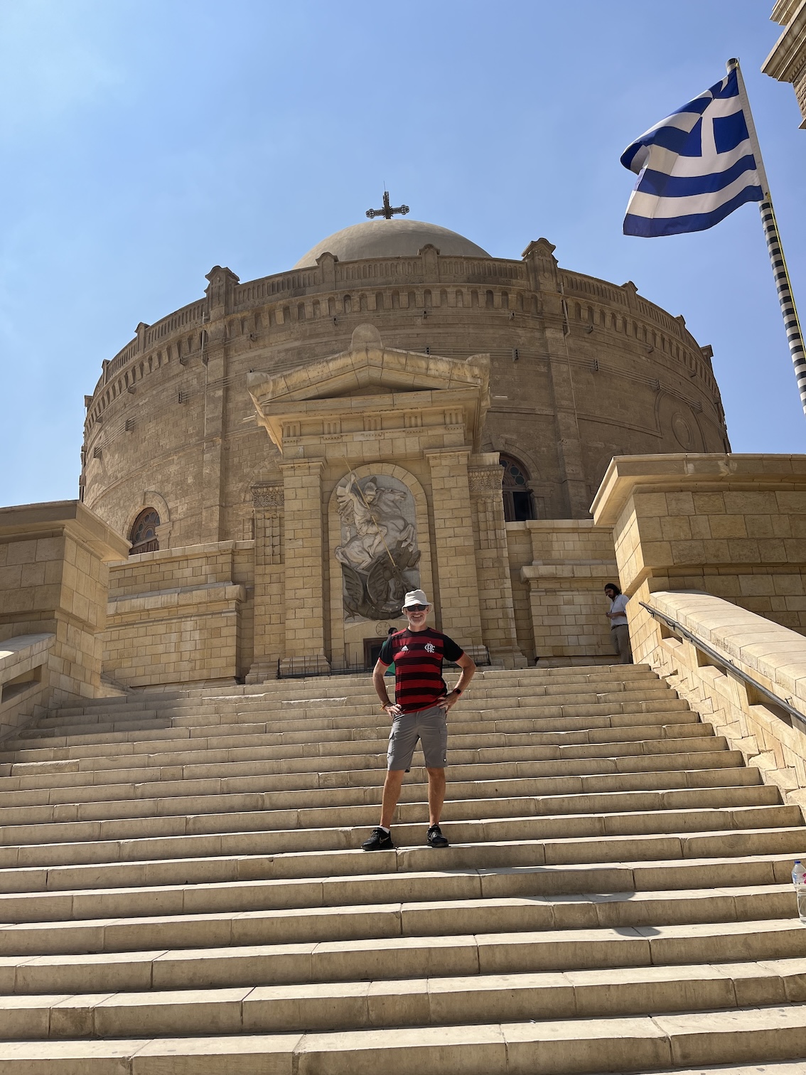 The Church of St. George in Cairo in the Coptic Cairo region